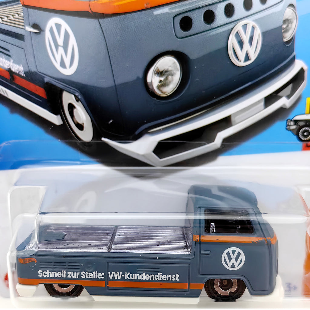 Hot Wheels HW HOT TRUCKS - Volkswagen T2 Pickup - SMOKEY BLUE