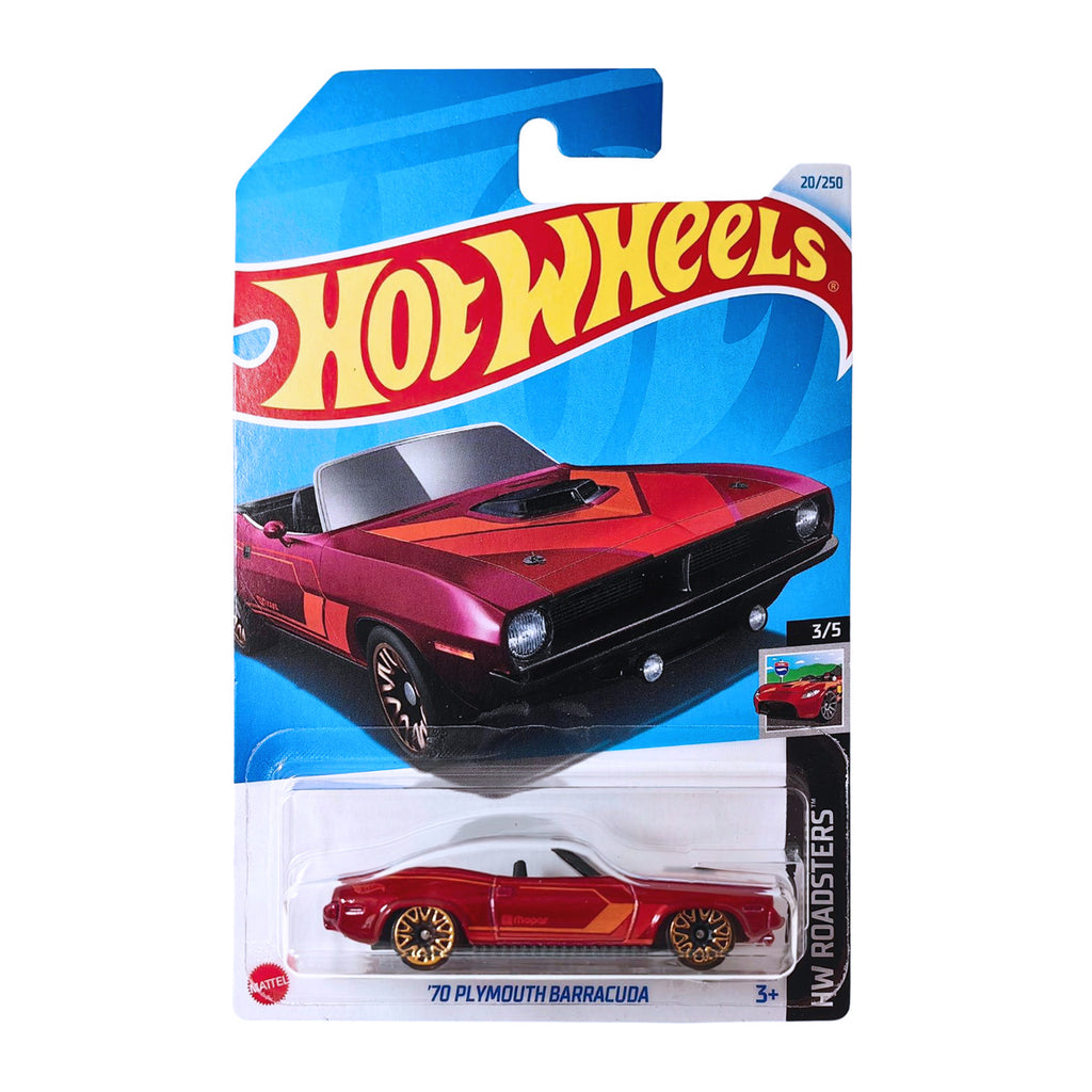 Hot Wheels HW ROADSTERS - '70 Plymouth Barracuda