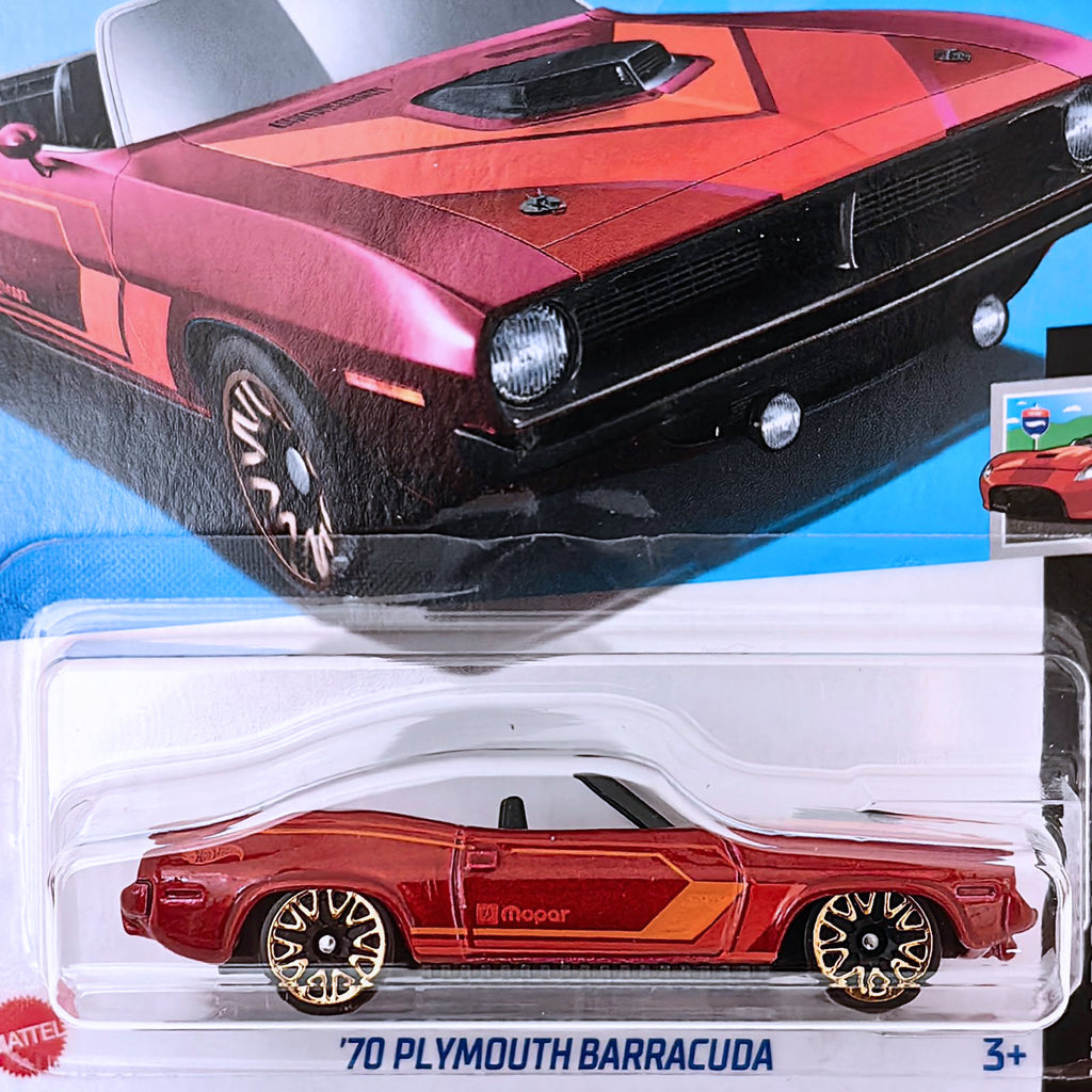 Hot Wheels HW ROADSTERS - '70 Plymouth Barracuda