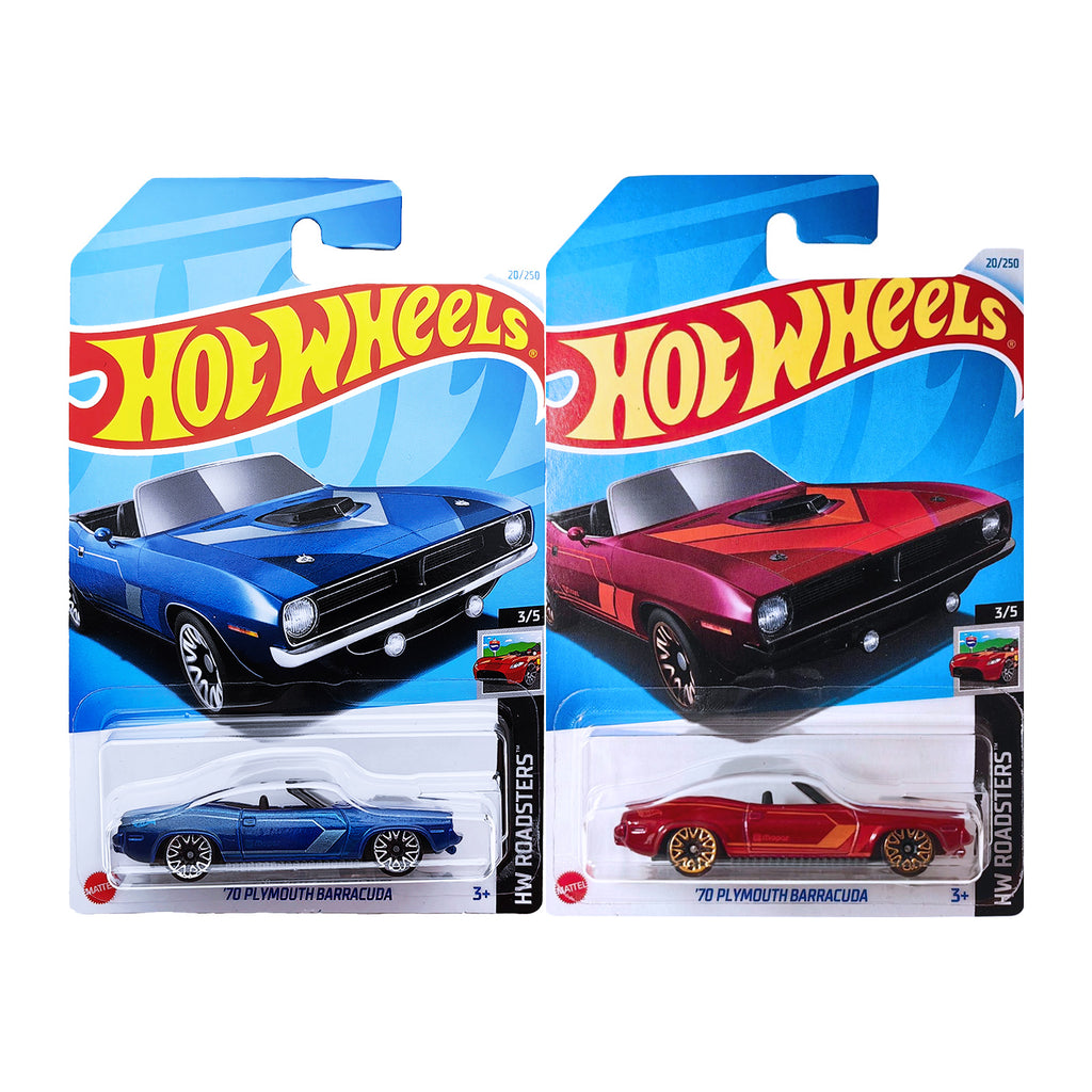 Hot Wheels HW ROADSTERS - '70 Plymouth Barracuda