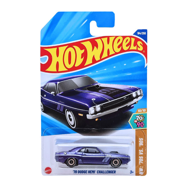 Hot Wheels HW '70S VS '90S - '70 Dodge Hemi Challenger – 1 Station Hub