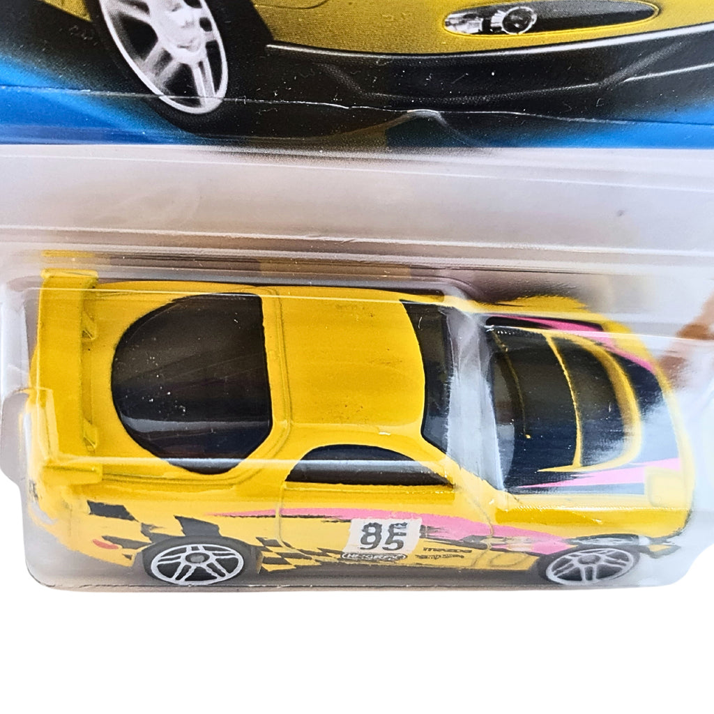 Hot Wheels HW '70S VS '90S | '95 Mazda RX-7 Drift - Yellow (163/250)