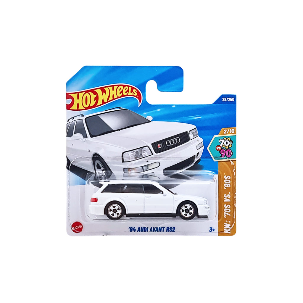 Hot Wheels HW 70'S VS 90'S | '94 Audi Avant RS2 - White (29/250) Short Card