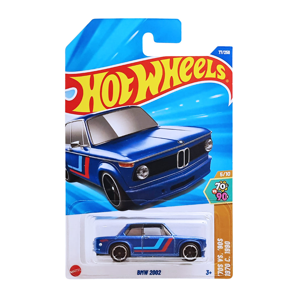 Hot Wheels 70'S VS '90S | BMW 2002 - Blue (77/250)