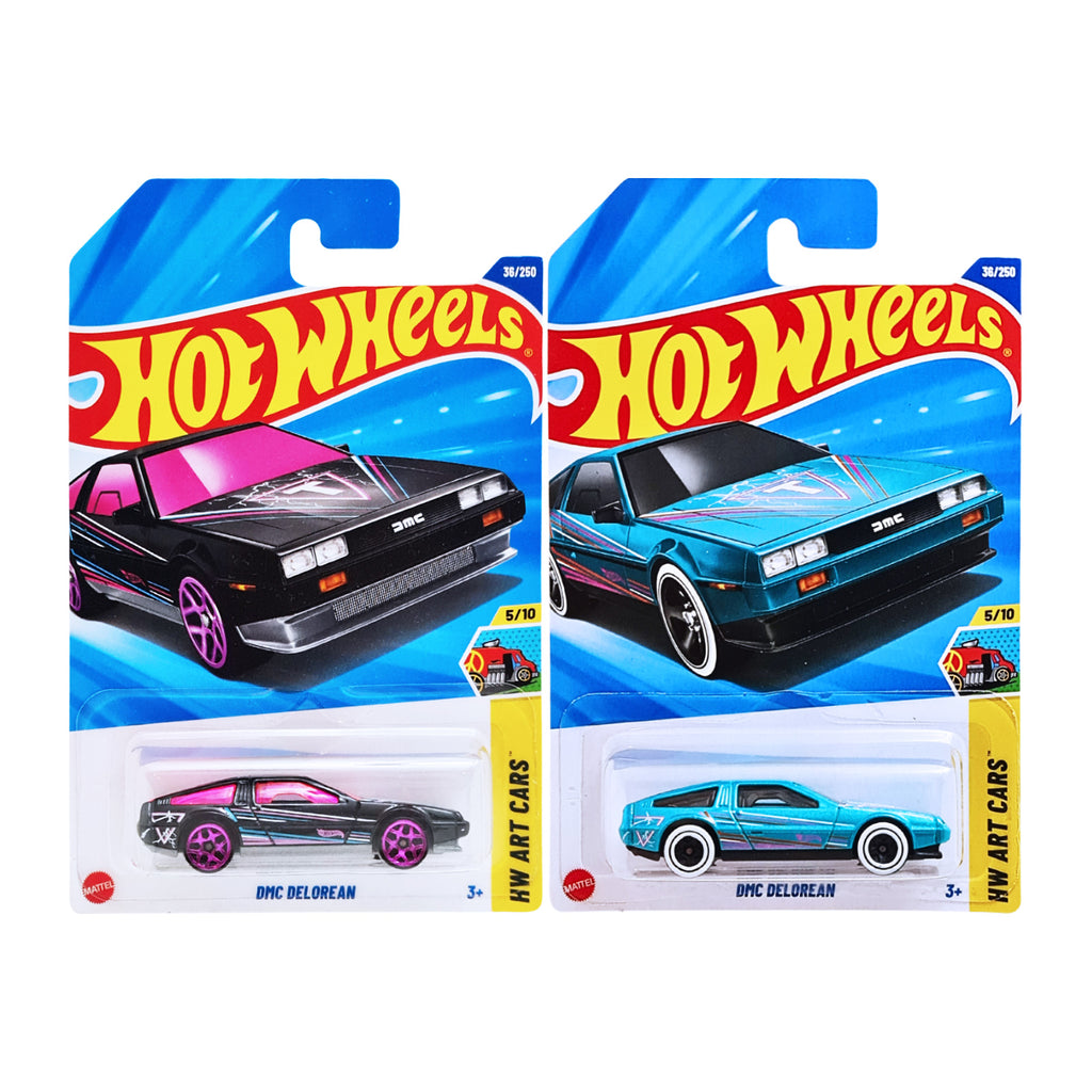Hot Wheels HW ART CARS - DMC Delorean