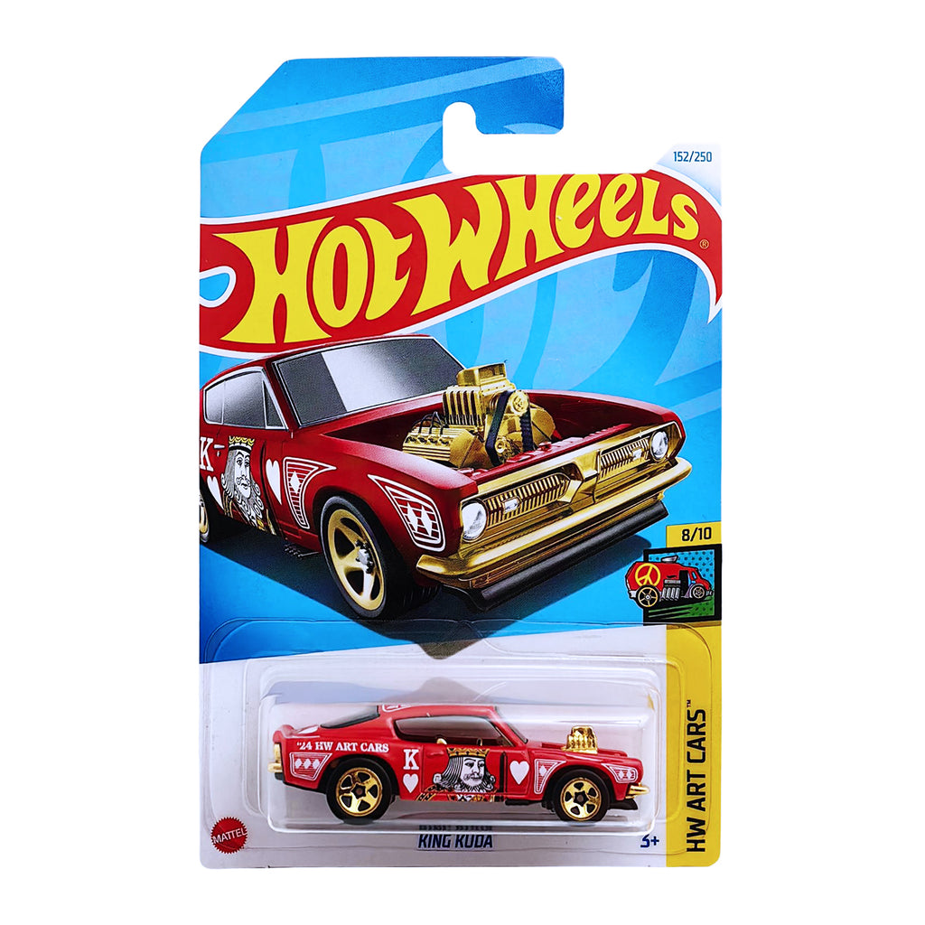 Hot Wheels HW ART CARS | King Kuda - Red (152/250)