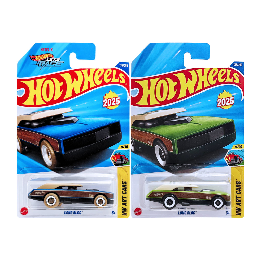 Hot Wheels HW ART CARS - Long Bloc