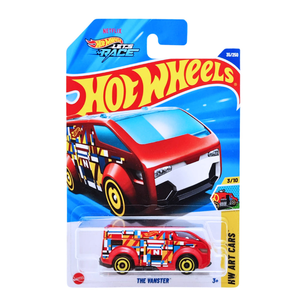 Hot Wheels HW ART CARS | The Vanster - Red (35/250)
