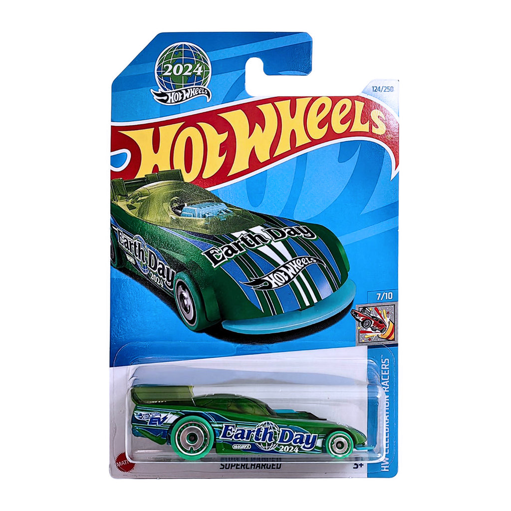 Hot Wheels HW CELEBRATION RACERS Earth Day - Supercharged