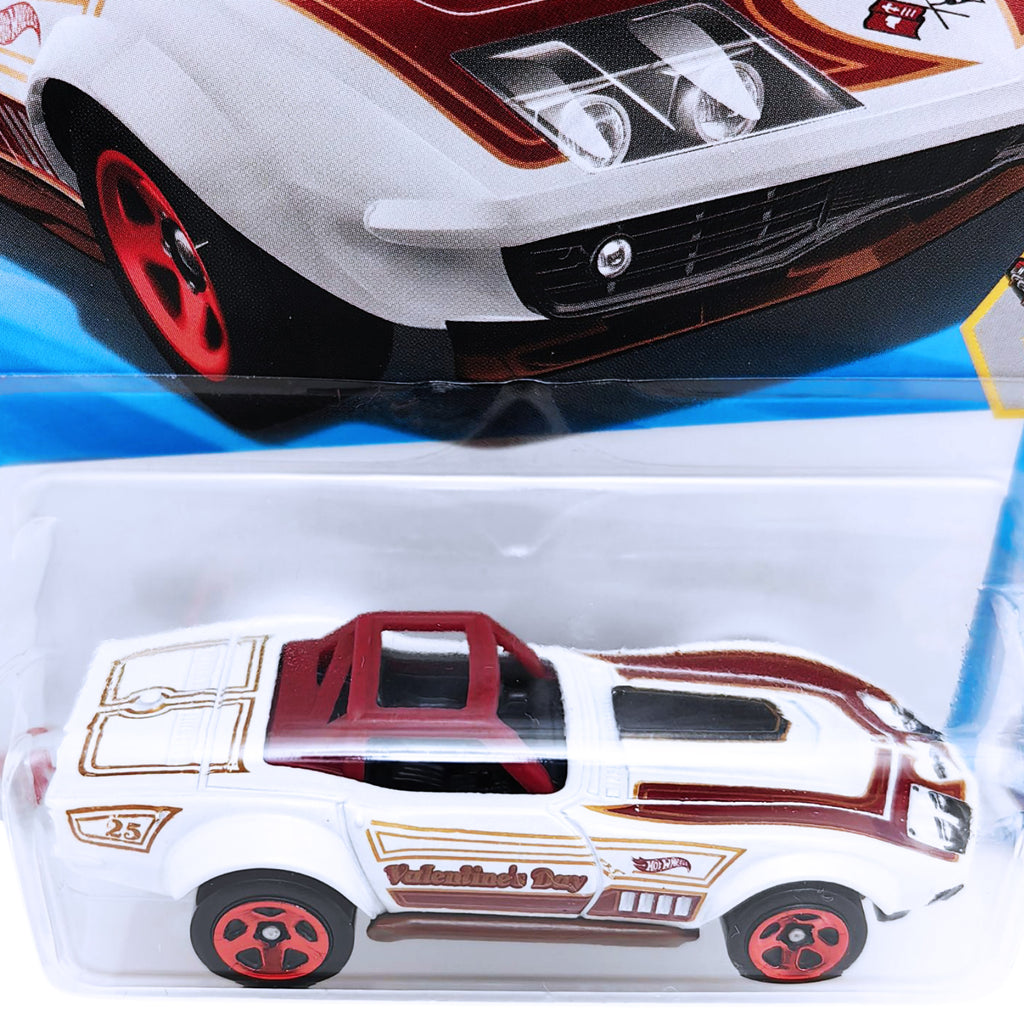 Hot Wheels HW CELEBRATION RACER | '69 Corvette Racer - White (51/250)