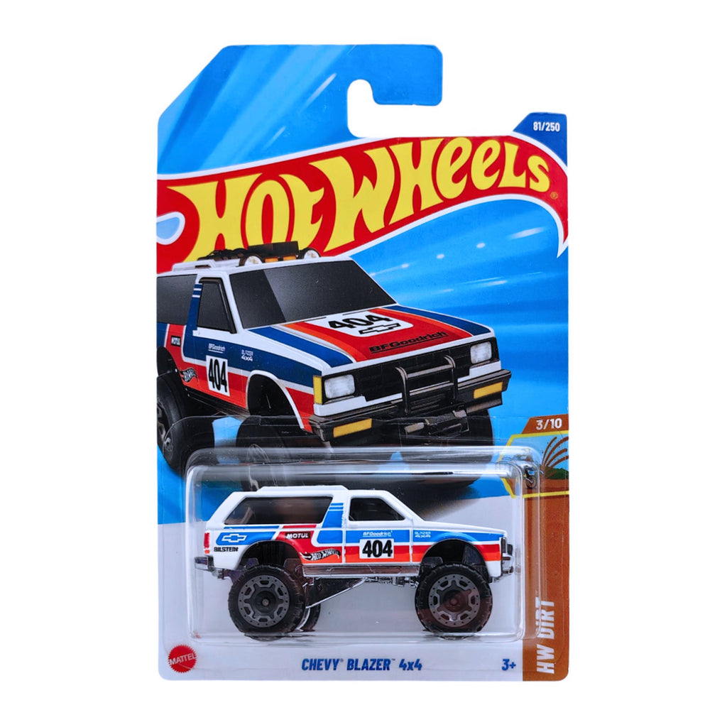 Hot Wheels HW DIRT | Chevy Blazer 4x4 - White (81/250)