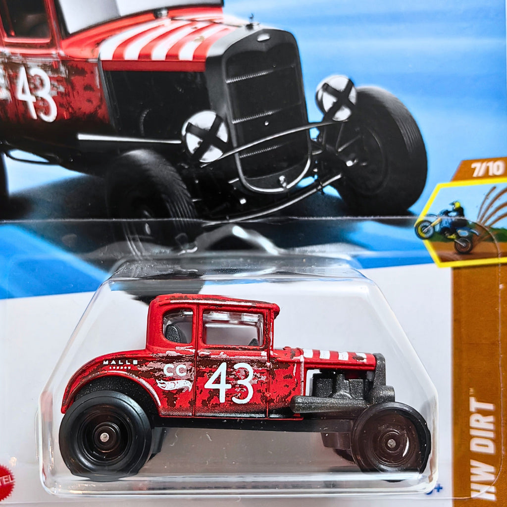 Hot Wheels HW DIRT | Ford Model A Custom '31 - Red (140/250)