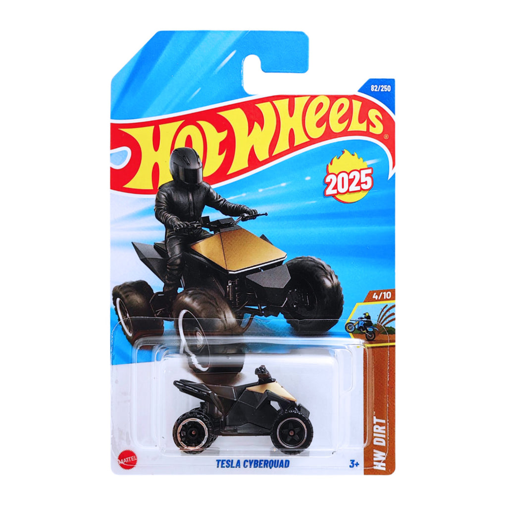 Hot Wheels HW DIRT | Tesla Cyberquad - Black.Brown (82/250)