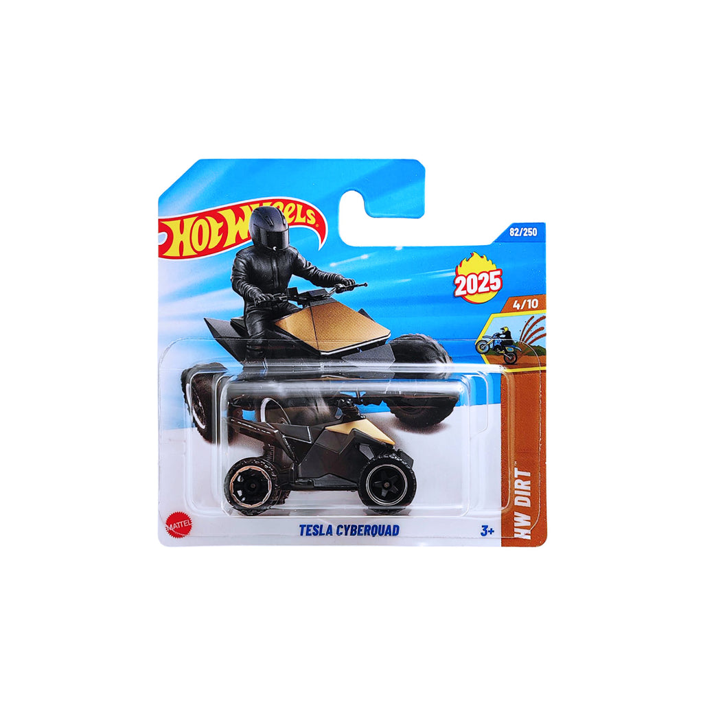 Hot Wheels HW DIRT | Tesla Cyberquad - Black.Brown (82/250) SC