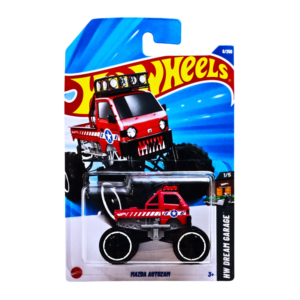 Hot Wheels HW DREAM GARAGE | Mazda Autozam - Red (8/250)