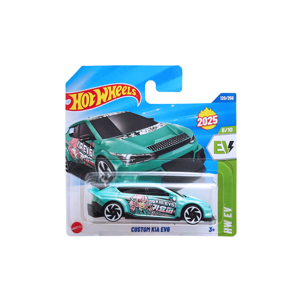 Hot Wheels HW EV | Custom Kia EV6 - Green (120/250) SHORT CARD