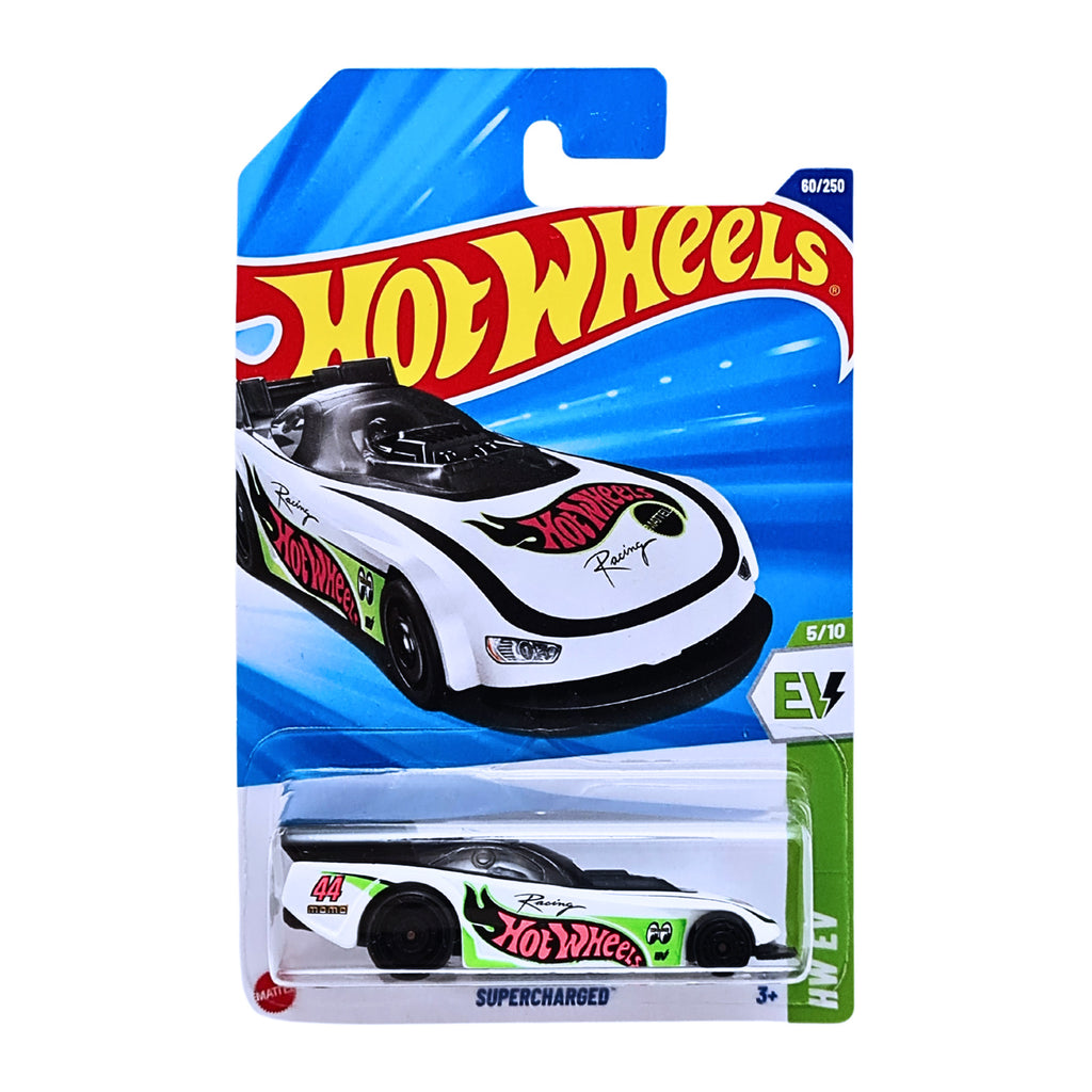 Hot Wheels EV | Supercharged - White (60/250)