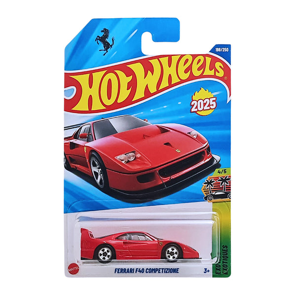 Hot Wheels Ferrari F40 Competizione | HW Exotics Supercar Diecast