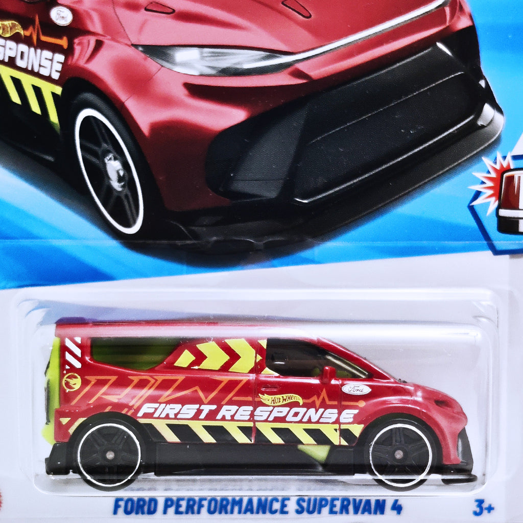 Hot Wheels HW FIRST RESPONSE | Ford Performance Supervan 4 - Red (17/250)