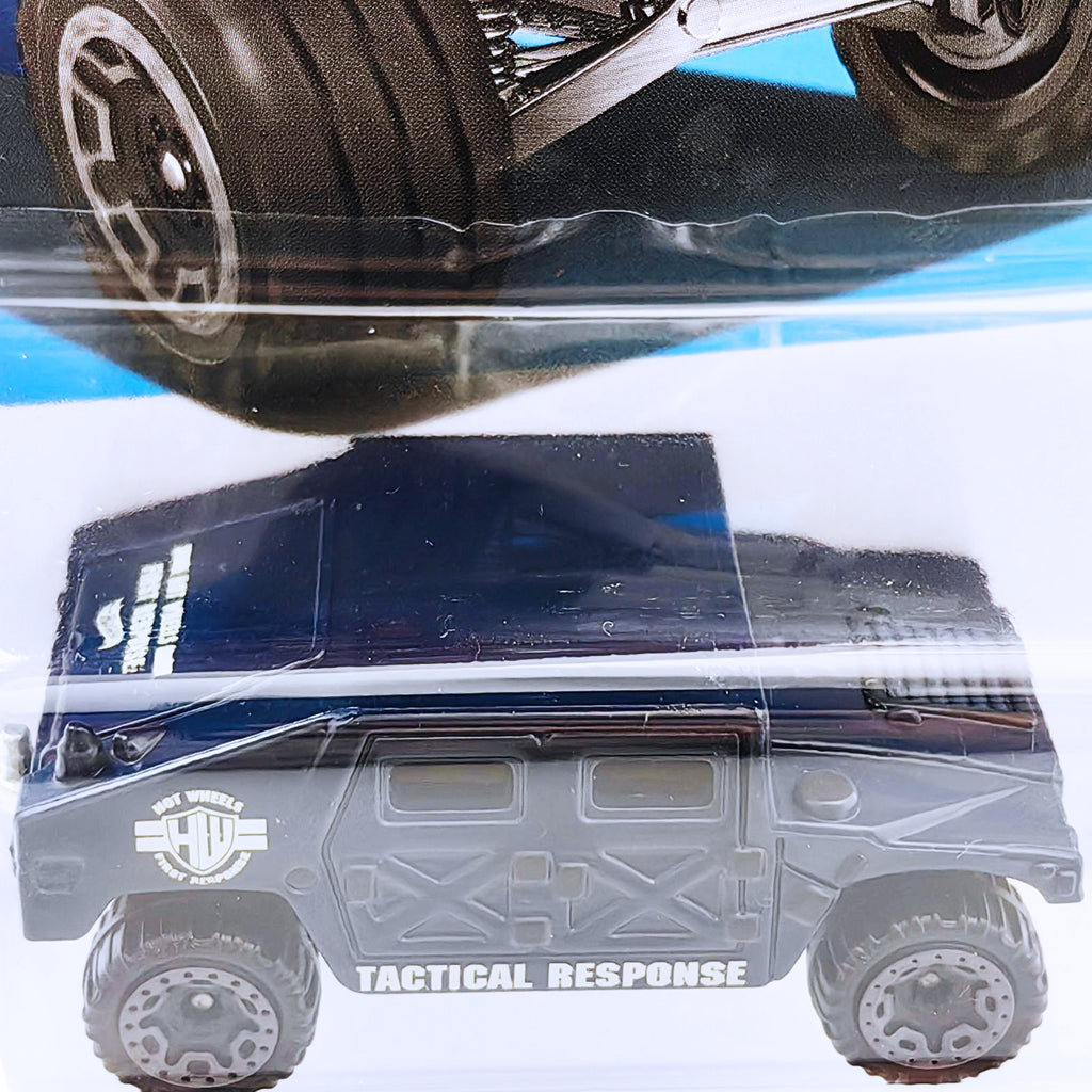 Hot Wheels HW FIRST RESPONSE - Humvee - Dark Blue