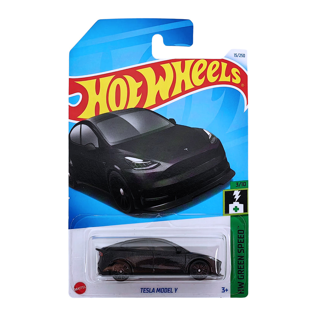 Hot Wheels HW GREEN SPEED - Tesla Model Y - Black