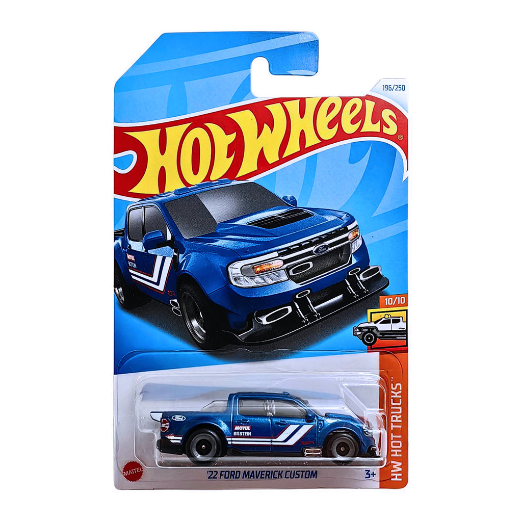 Hot Wheels HW HOT TRUCKS | '22 Ford Maverick Custom - Blue (196/250)