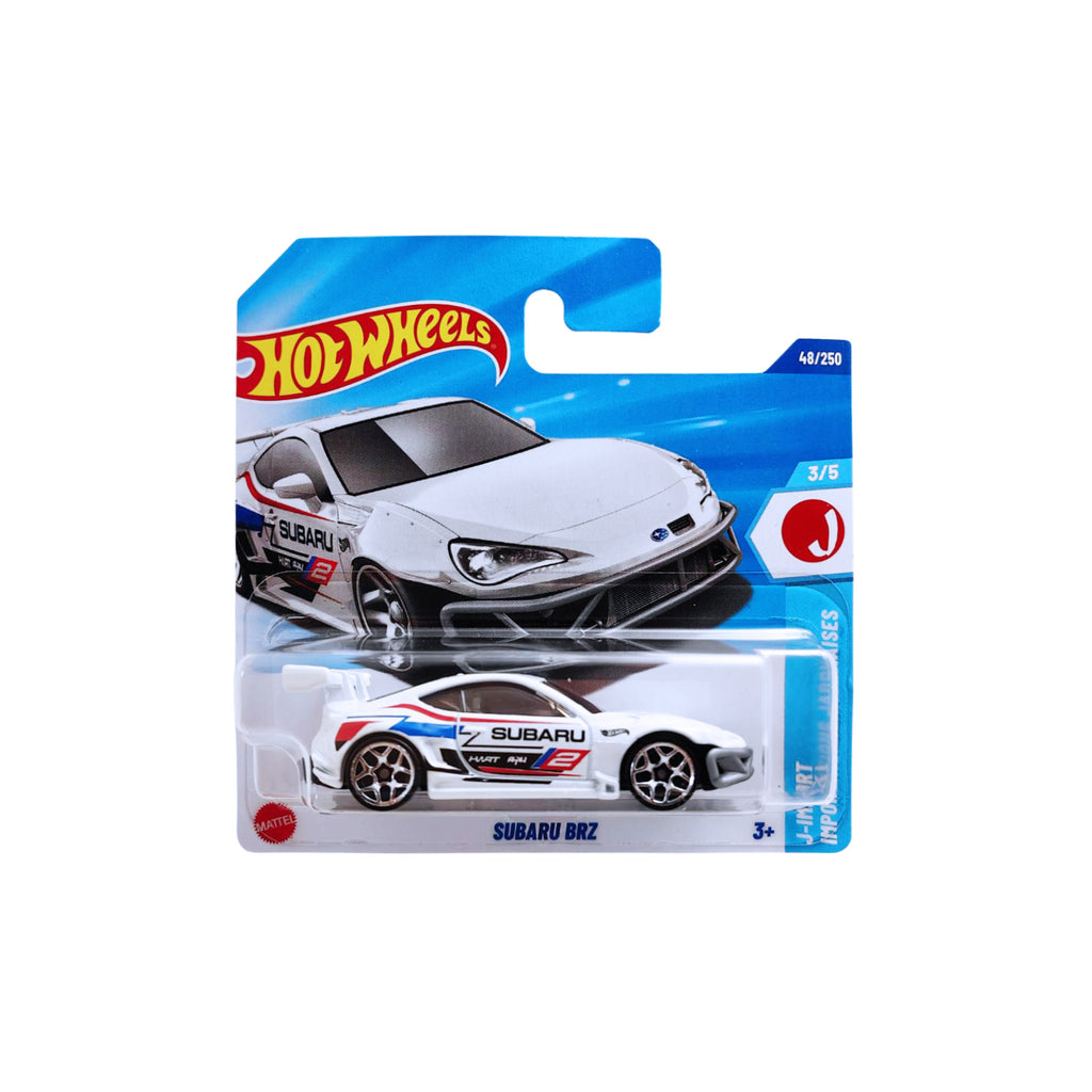 Hot Wheels HW J-IMPORTS | Subaru BRZ - White (48/250) SHORT CARD