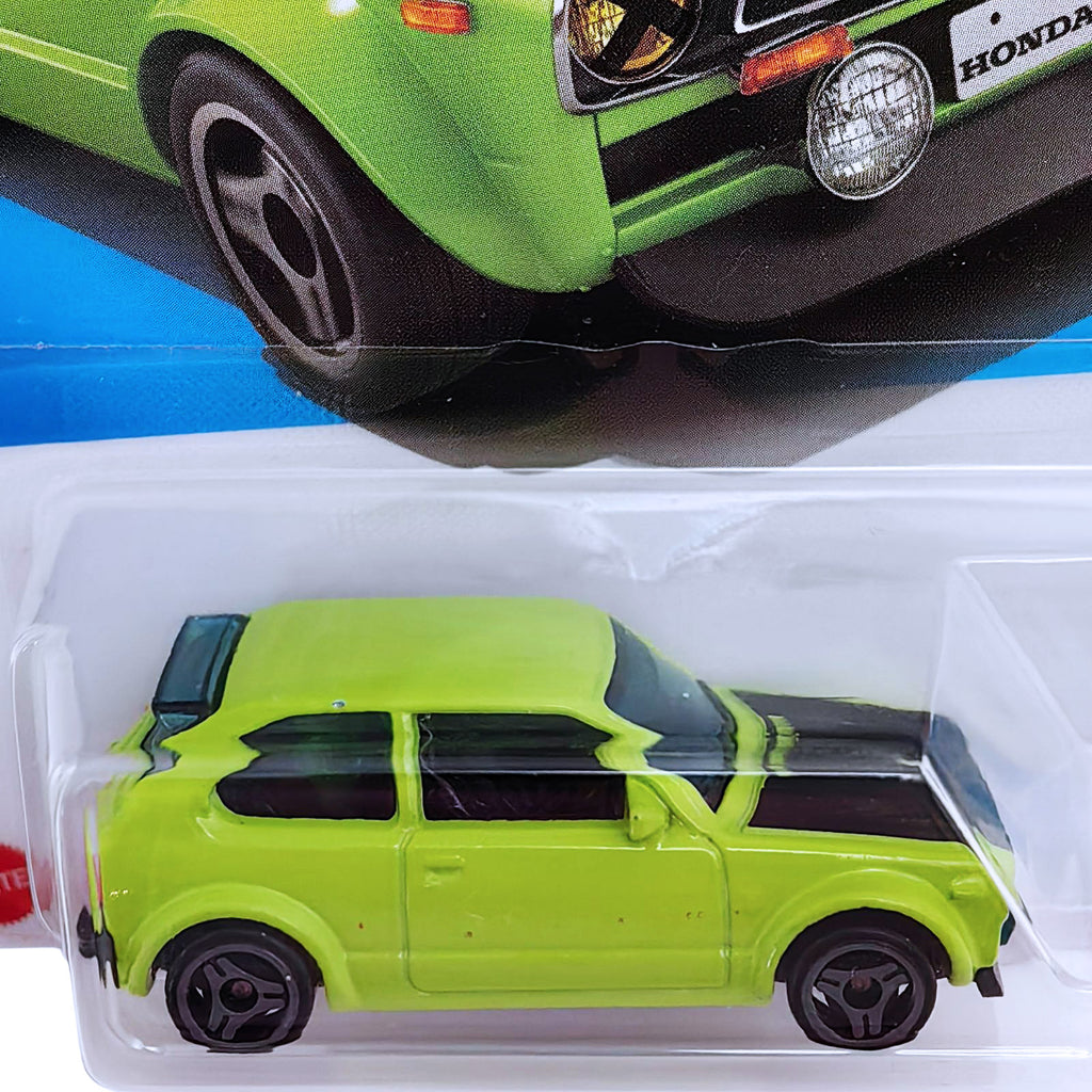 Hot Wheels HW J-IMPORTS | '73 Honda Civic Custom - Lime (117/250)