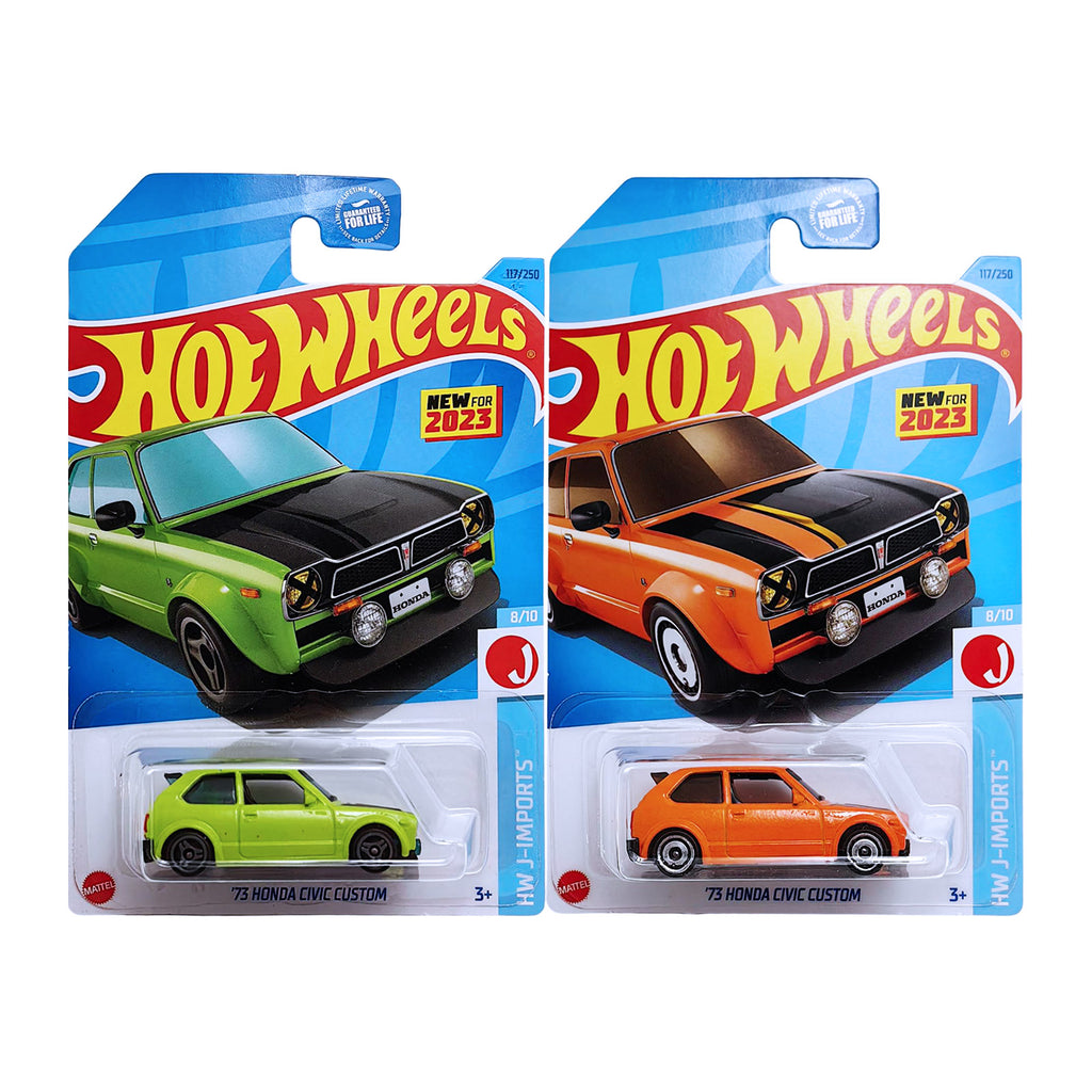 Hot Wheels HW J-IMPORTS - '73 Honda Civic Custom