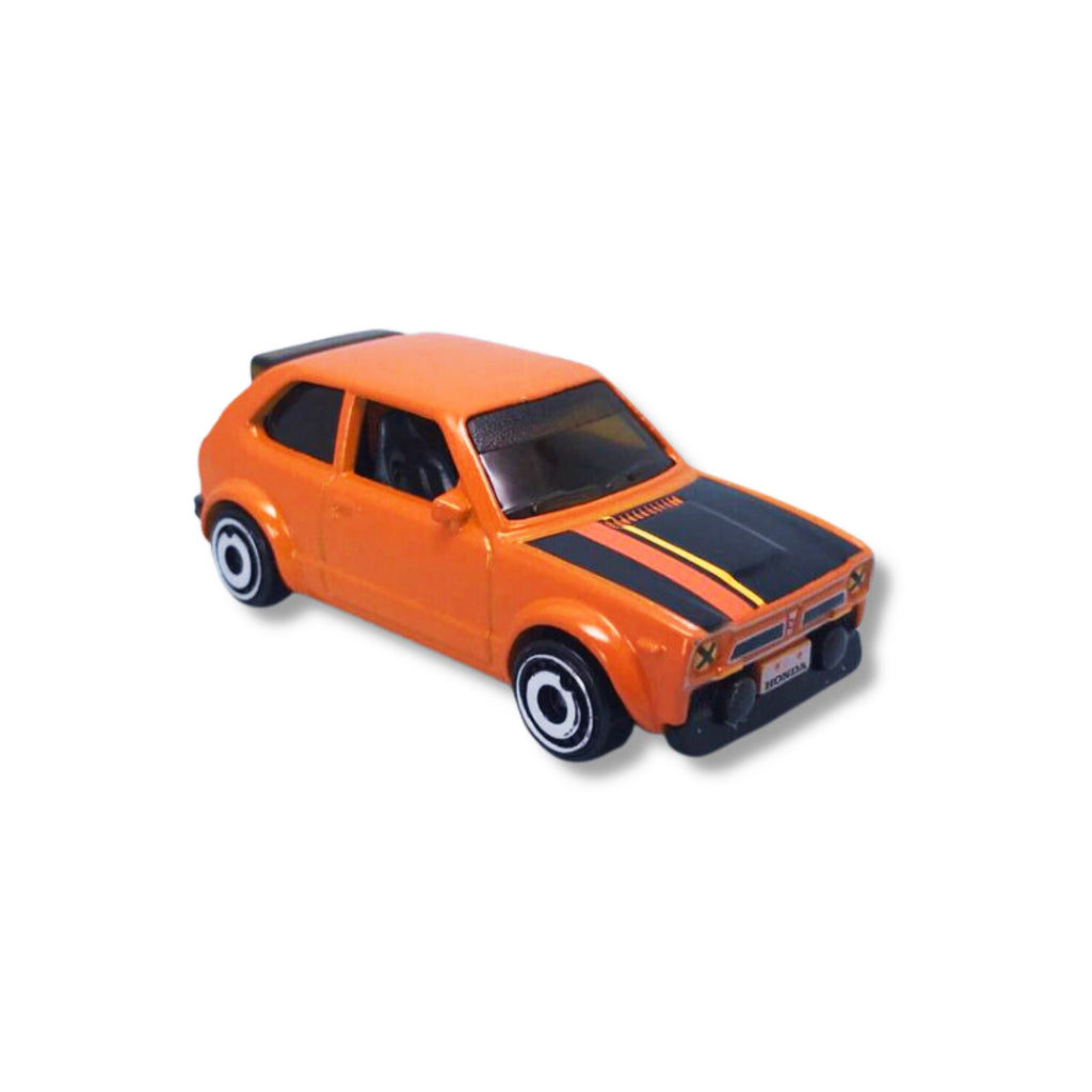 Hot Wheels HW J-IMPORTS | '73 Honda Civic Custom - Orange (117/250)