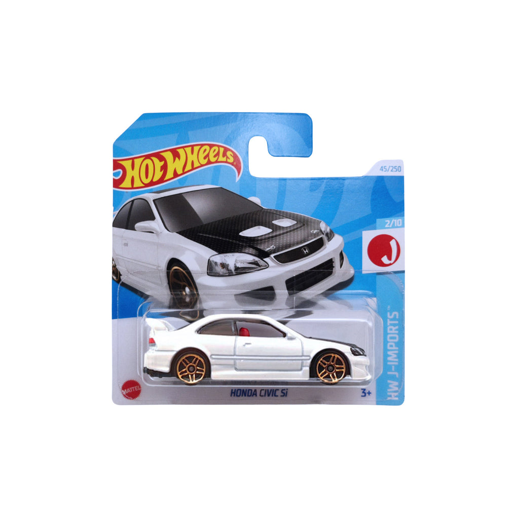 Hot Wheels HW J-IMPORTS - Honda Civic Si | White- Short Card