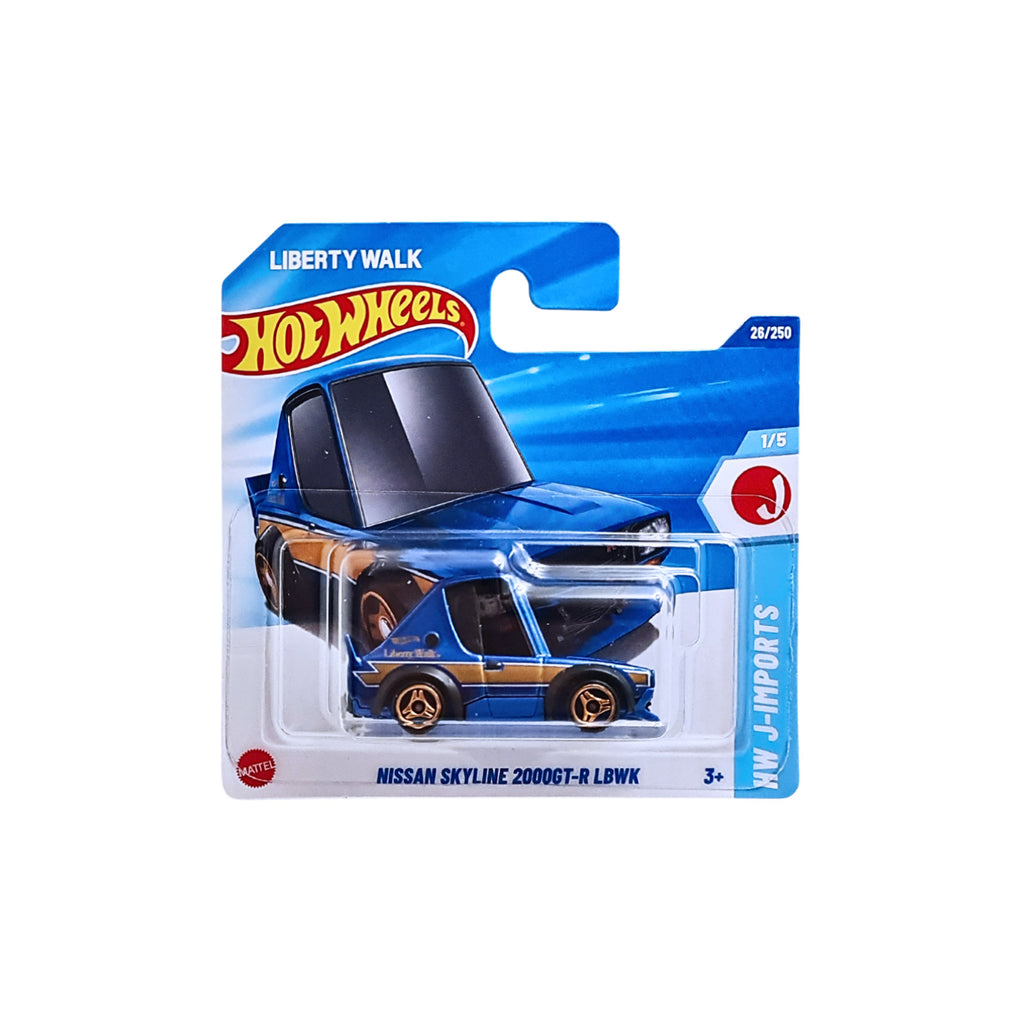 Hot Wheels HW J-IMPORTS | Nissan Skyline 2000GT-R LBWK - Blue (26/250) Short Card