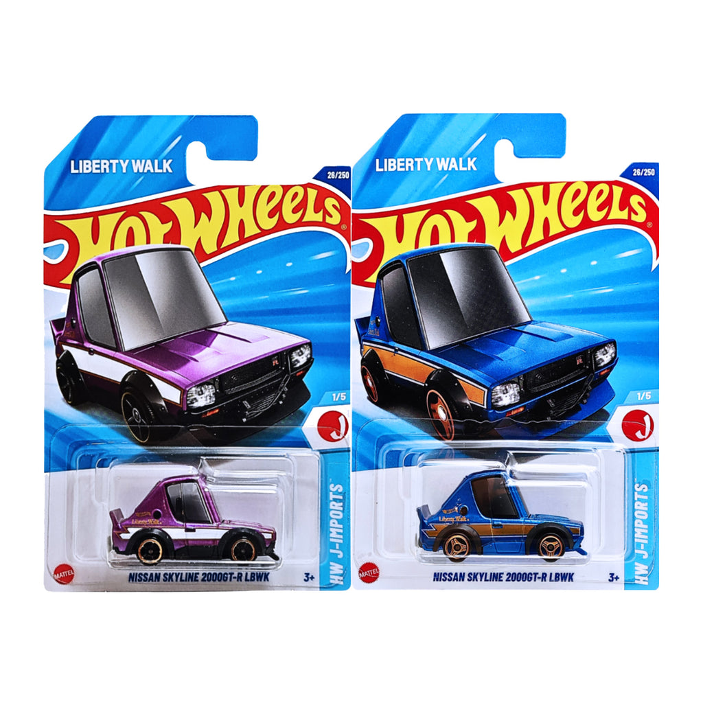 Hot Wheels HW J-IMPORTS - Nissan Skyline 2000GT-R LBWK