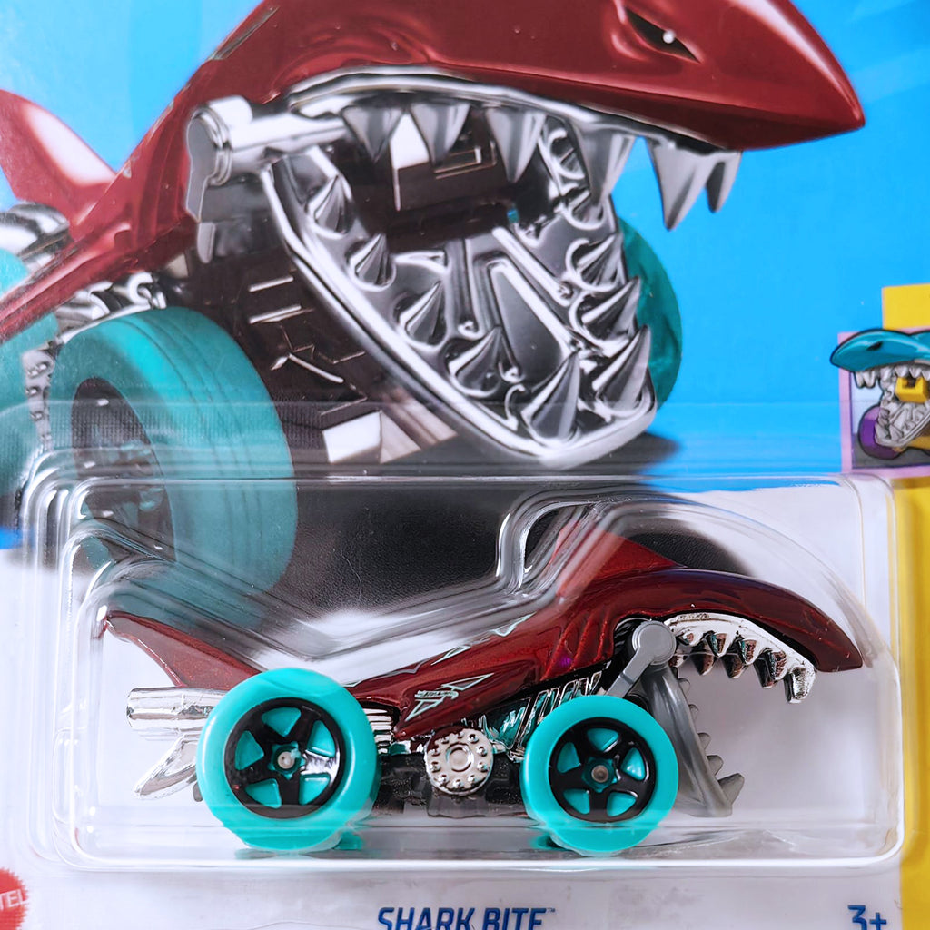 Hot Wheels HW MEGA BITE - Shark Bite| Dark Red