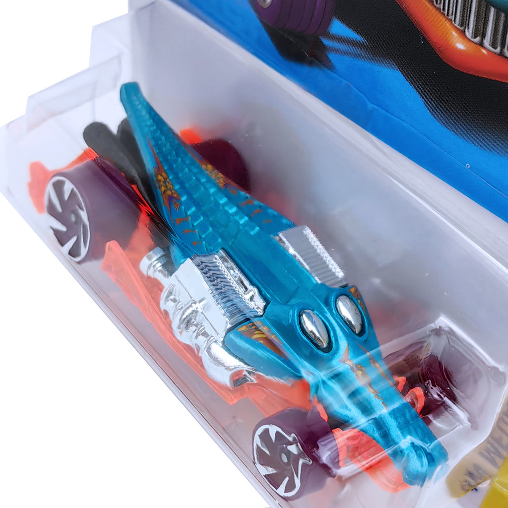 Hot Wheels HW MEGA BITE - Croc Rod - Turquoise.Orange