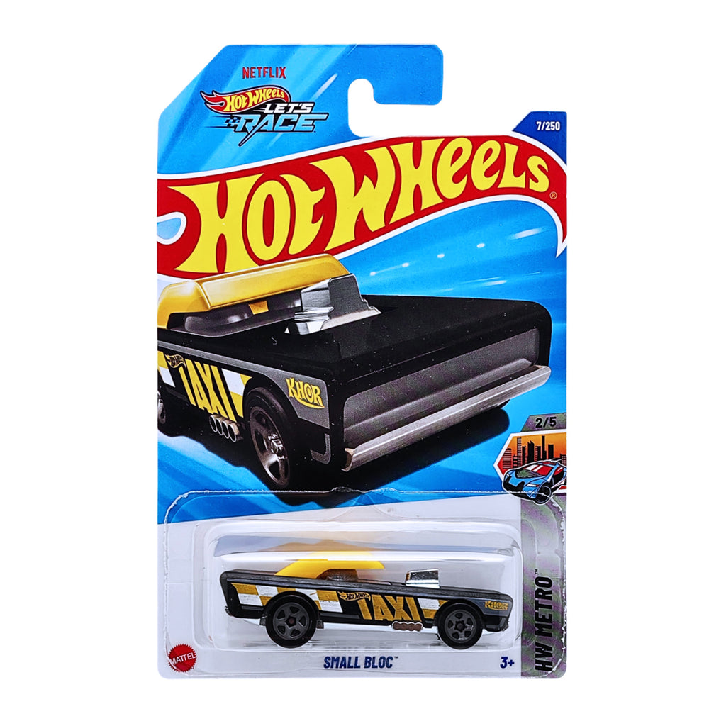 Hot Wheels HW METRO | Small Bloc - Black.Yellow (7/250)