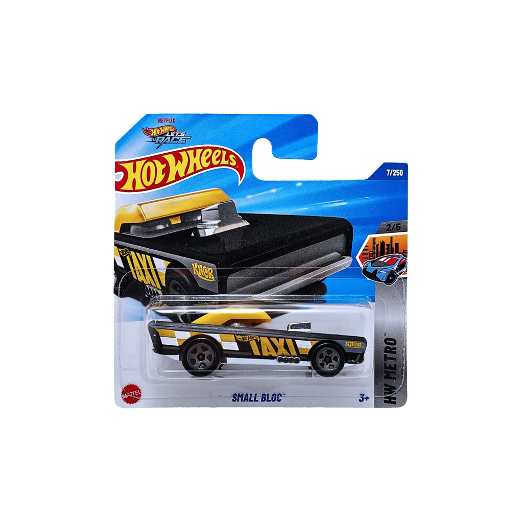 Hot Wheels HW METRO | Small Bloc - Black.Yellow (7/250) Short Card)