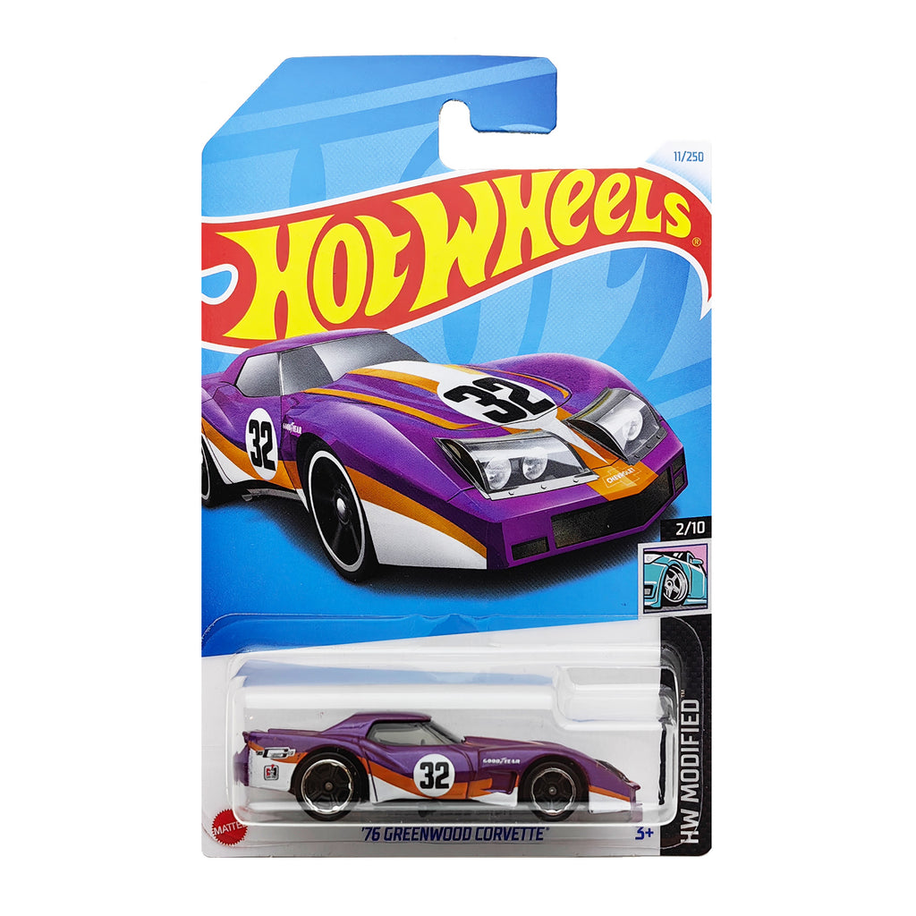 Hot Wheels HW MODIFIED - '76 Greenwood Corvette