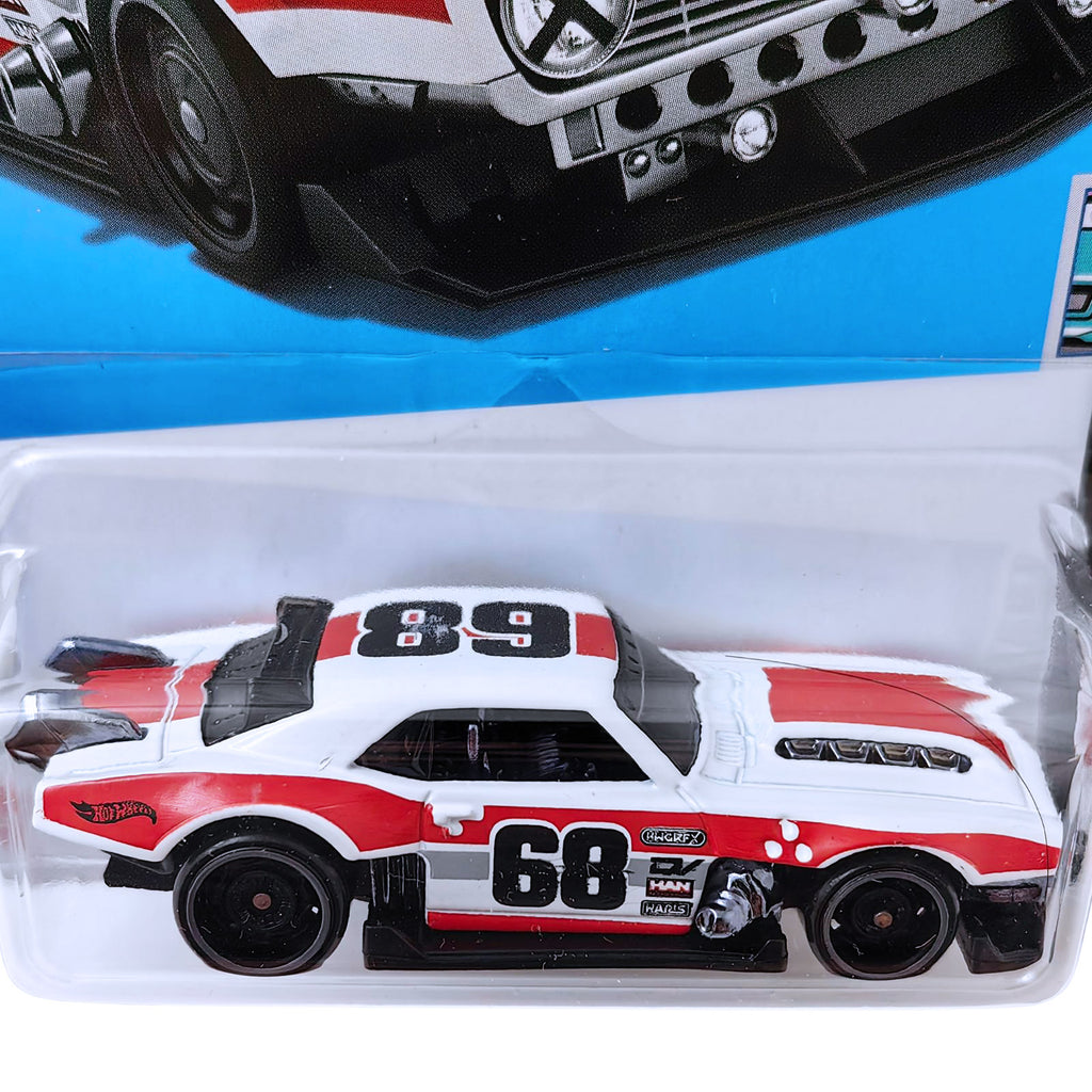 Hot Wheels HW MODIFIED - Custom '68 Camaro - White.Red
