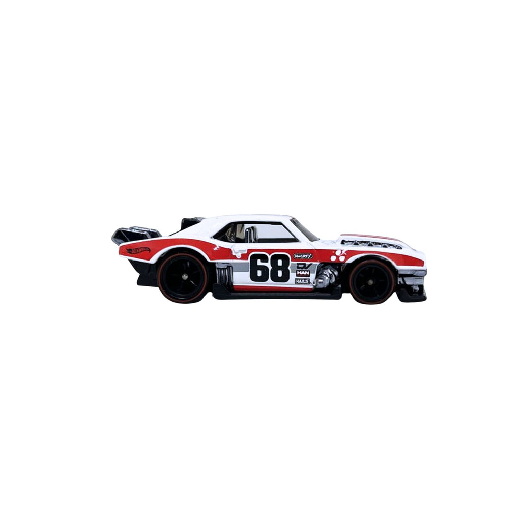 Hot Wheels HW MODIFIED - Custom '68 Camaro - White.Red
