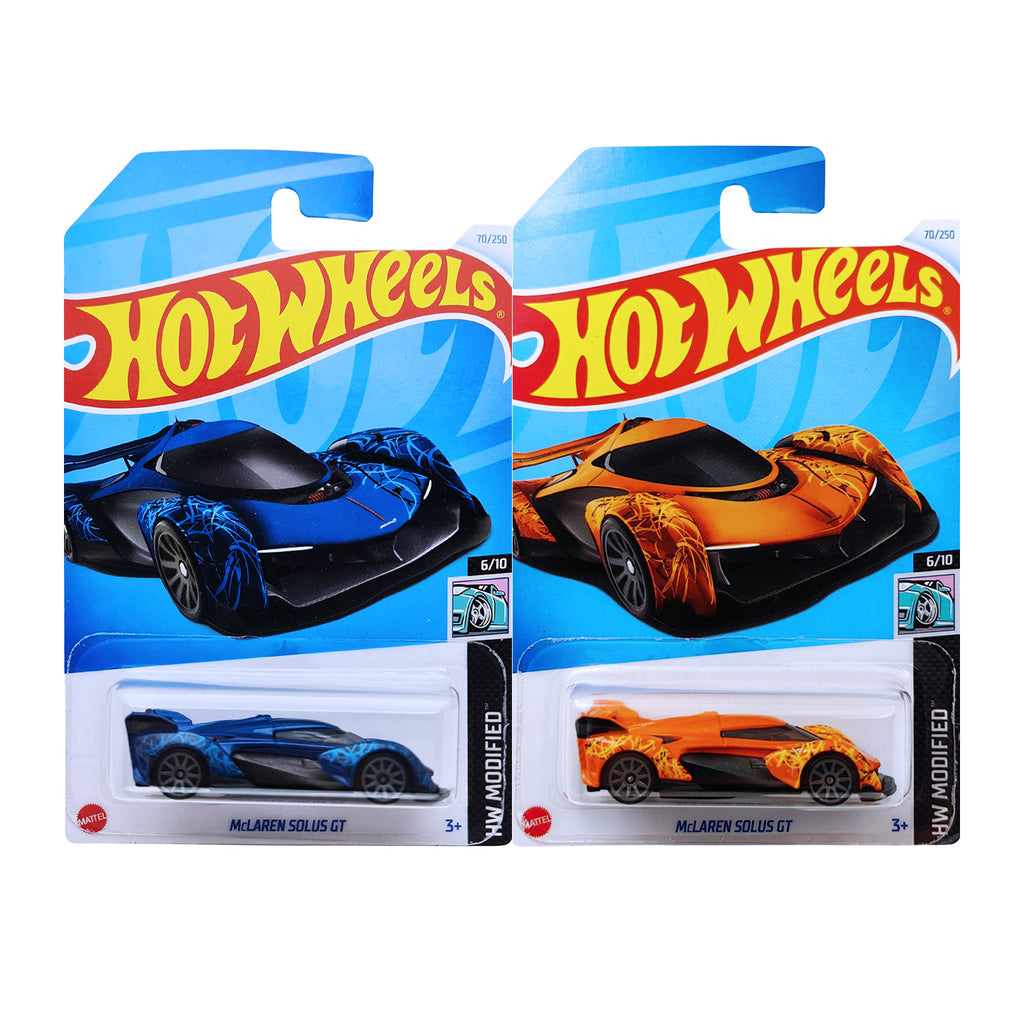 Hot Wheels HW MODIFIED - Mclaren Solus GT- Orange blue