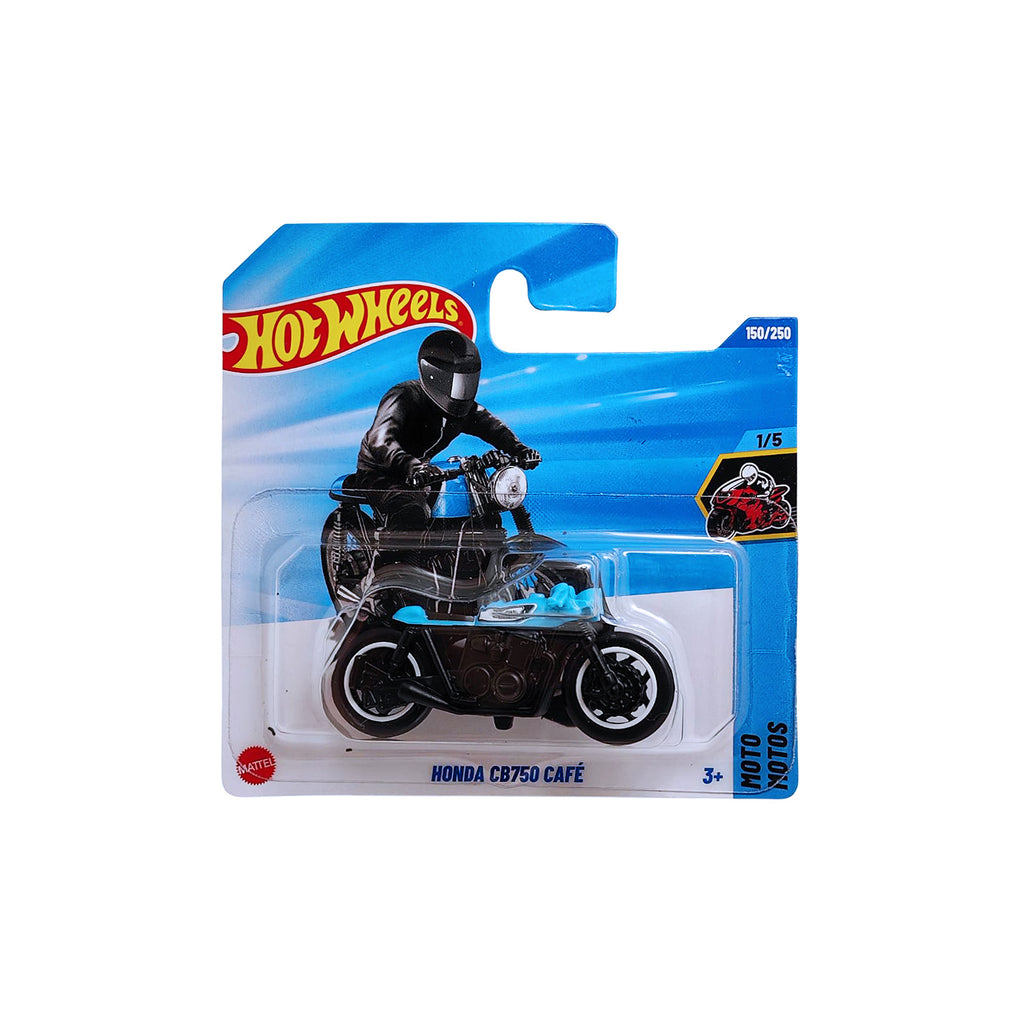 Hot Wheels MOTO | Honda CB750 Café - Blue (150/250) Short Card