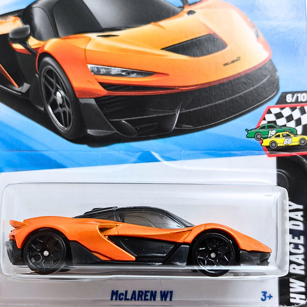 Hot Wheels HW RACE DAY | Mclaren W1 - Orange (142/250)