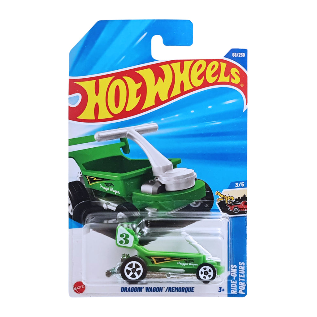 Hot Wheels RIDE-ON | Draggin' Wagon - Green (68/250)