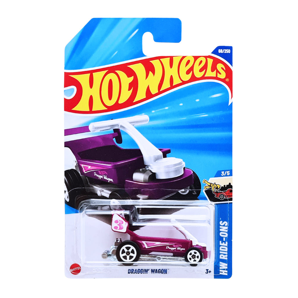 Hot Wheels HW RIDE-ONS | Draggin' Wagon - Purple (68/250)