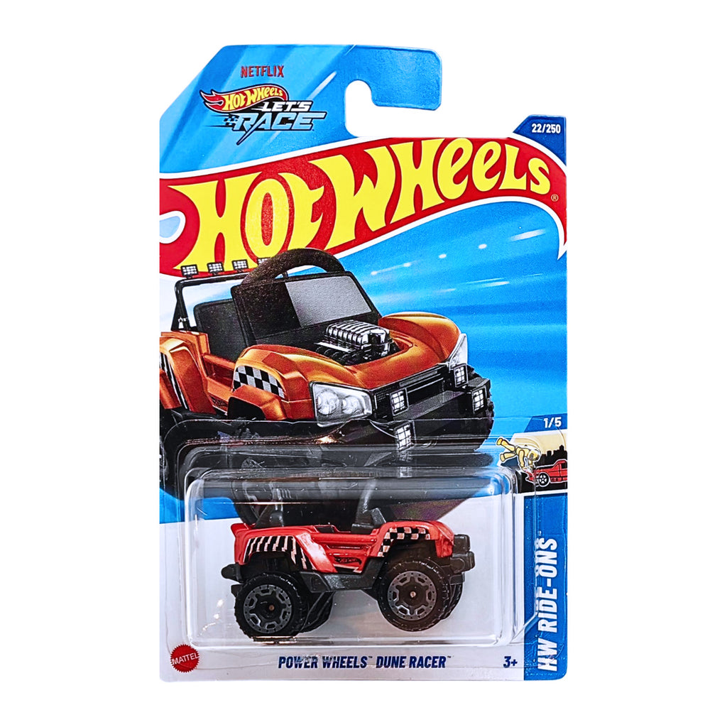 Hot Wheels HW RIDE-ONS | Power Wheels Dune Racer - Red (22/250)