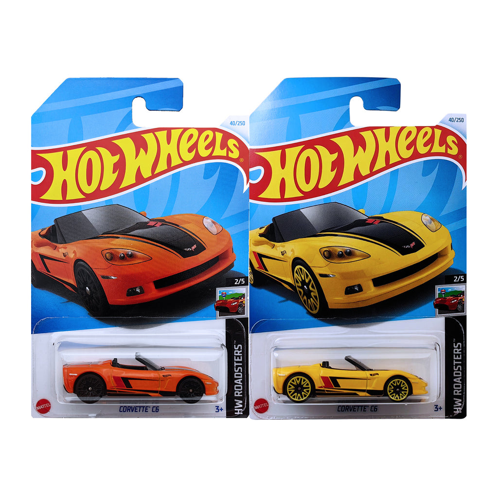 Hot Wheels HW ROADSTERS - Corvette C6