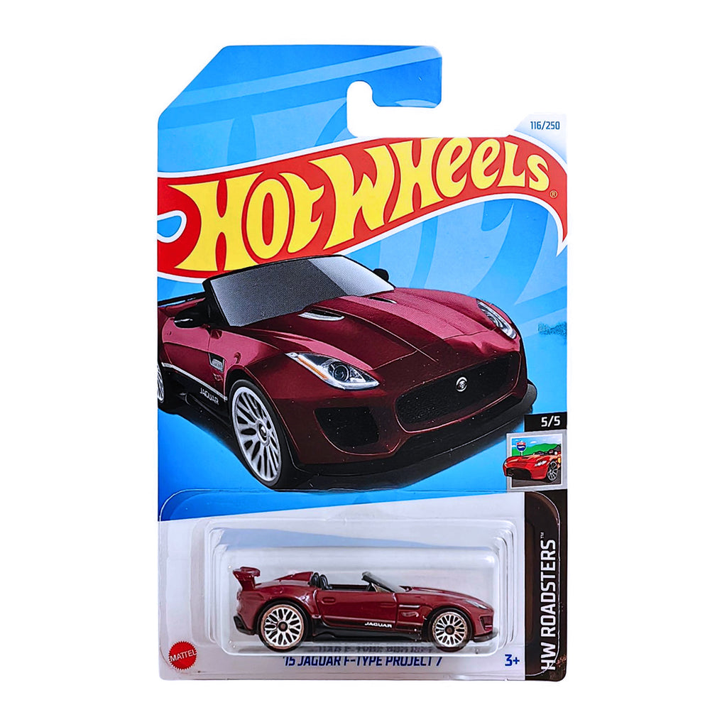 Hot Wheels HW ROADSTERS | '15 Jaguar F-Type Project 7 - Plum (116/250)