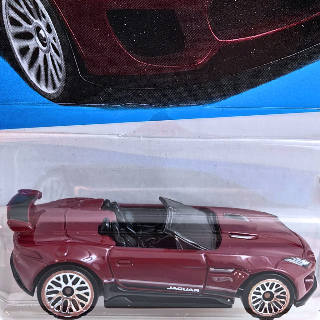 Hot Wheels HW ROADSTERS | '15 Jaguar F-Type Project 7 - Plum (116/250)