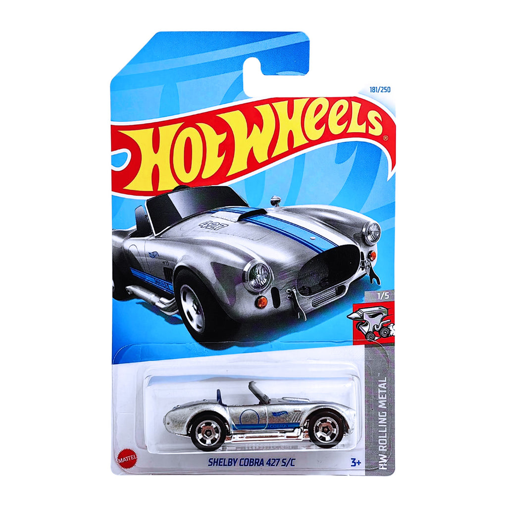 Hot Wheels HW ROLLING METAL - Shelby Cobra 427 S/C